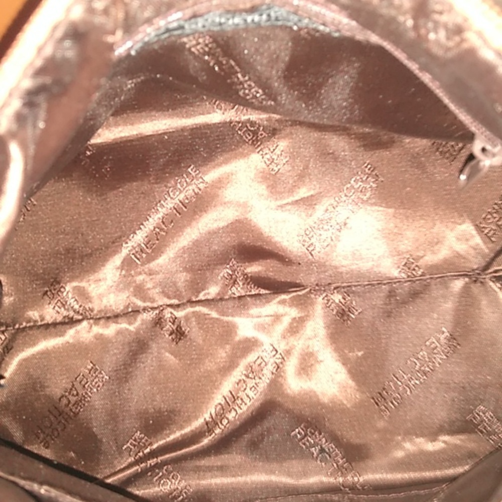 Kenneth Cole Reaction Leather Tan Shoulder Hobo - Picture 6 of 11